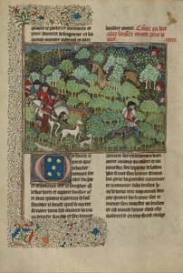 Hunters Pursuing a Deer by Unbekannt Unbekannt